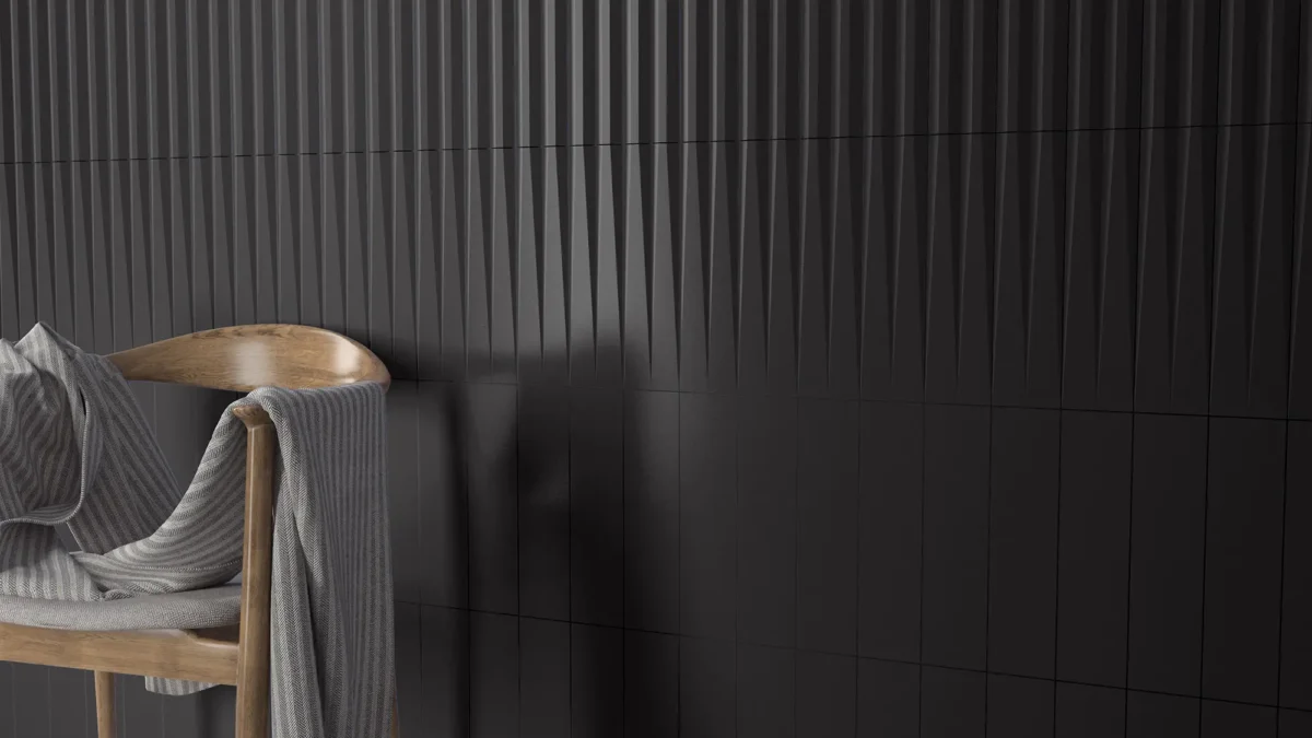 WOW DESIGN STRIPES 7,5x30cm GRAPHITE MATT 3D Gat.I OUTLET  - 6,936 m2 - obrazek 4