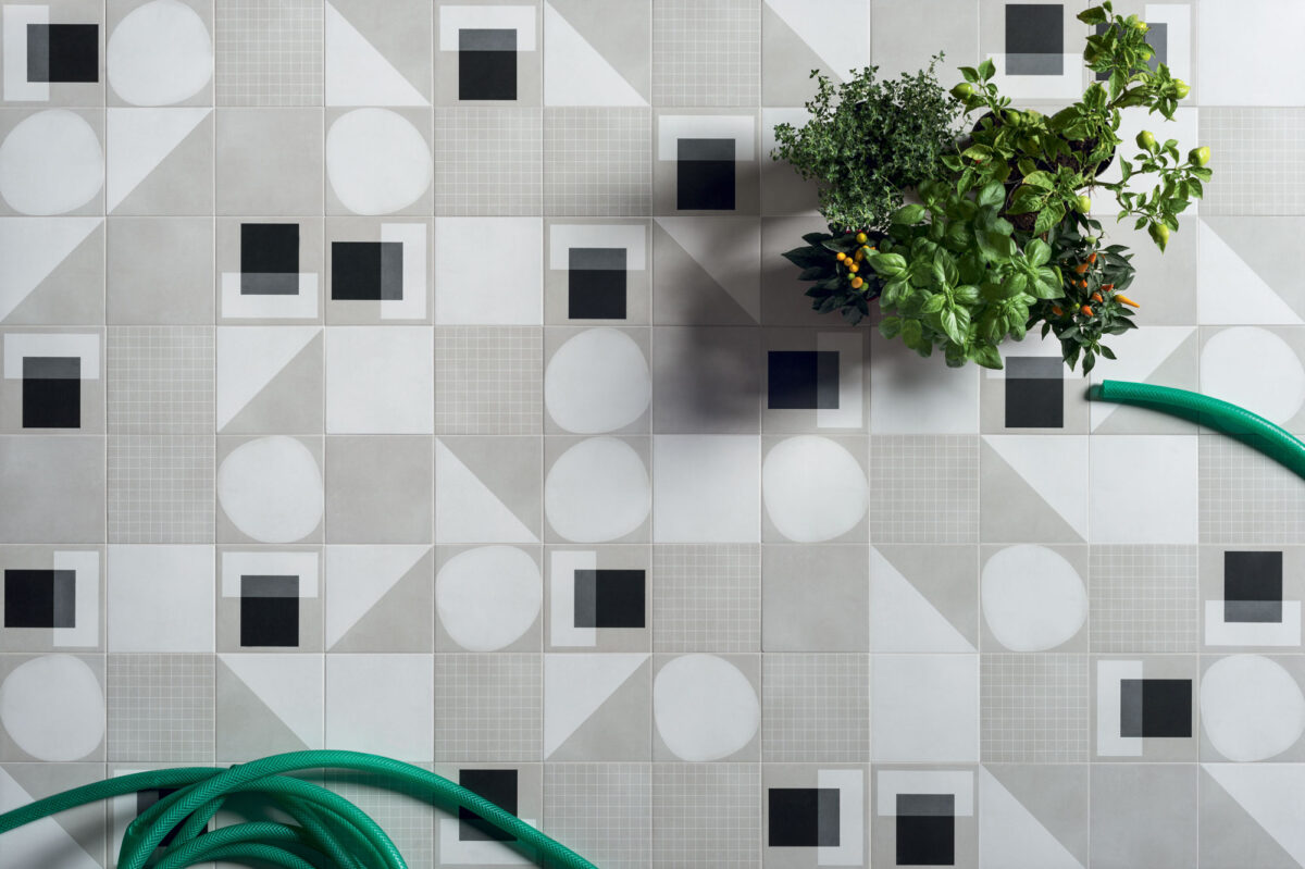 41zero42 FUTURA 15x15 DROPS WHITE MATT Gat.I OUTLET - obrazek 4