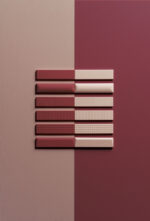 41zero42 BISCUIT PEAK BORDEAUX 5x20cm - obrazek 3