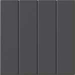 WOW TILES RASTER LINES M DEEP BLUE 15x15cm