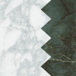 41zero42 DANDY COMB WHITE GREEN 18,6x18,6cm