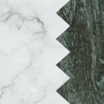 41zero42 DANDY COMB WHITE GREEN 18,6x18,6cm - obrazek 2