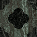 41zero42 DANDY PIN GREEN BLACK 18,6x18,6cm - obrazek 2