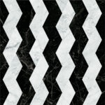 41zero42 DANDY RIBBON WHITE BLACK 18,6x18,6cm