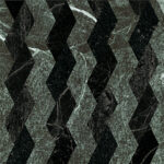 41zero42 DANDY RIBBON GREEN BLACK 18,6x18,6cm - obrazek 5