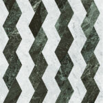 41zero42 DANDY RIBBON WHITE GREEN 18,6x18,6cm - obrazek 4