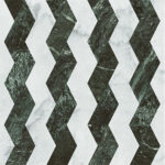 41zero42 DANDY RIBBON WHITE GREEN 18,6x18,6cm - obrazek 2