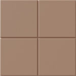 WOW TILES RASTER GRID M MUD 15x15cm