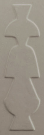 41zero42 NOK TOTEM TAUPE 6,5X20cm - obrazek 3