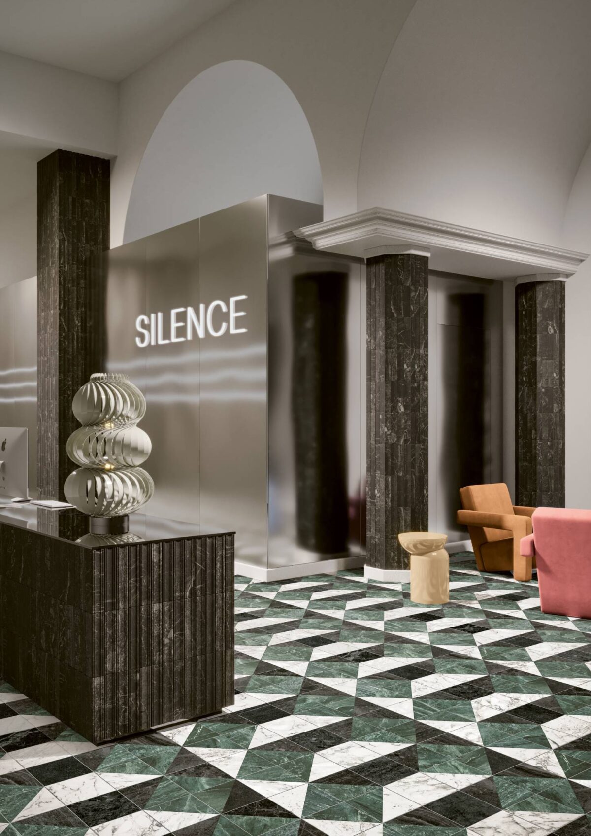 41zero42 DANDY Flag Green Black 18,6x18,6cm - obrazek 7