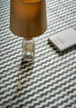 41zero42 DANDY RIBBON WHITE GREEN 18,6x18,6cm - obrazek 6