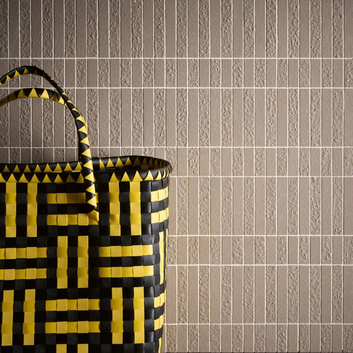 41zero42 NOK RUG MOSAIC TAUPE 30x30cm - obrazek 3