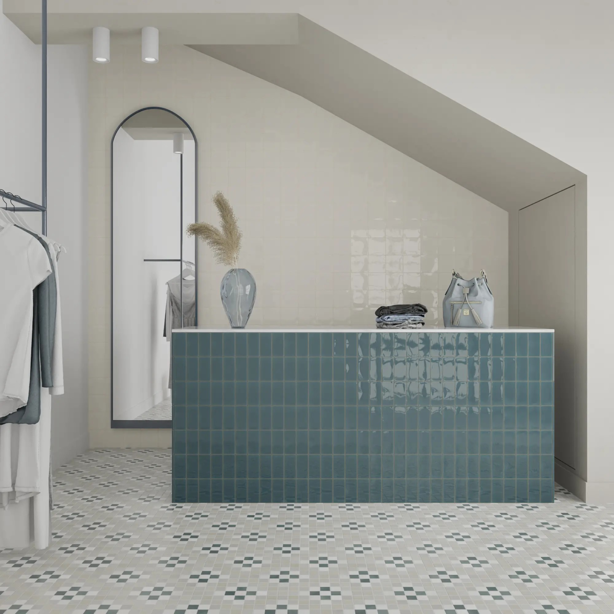 WOW TILES FAYENZA PEACOCK BLUE 6,2x12,5cm - obrazek 4